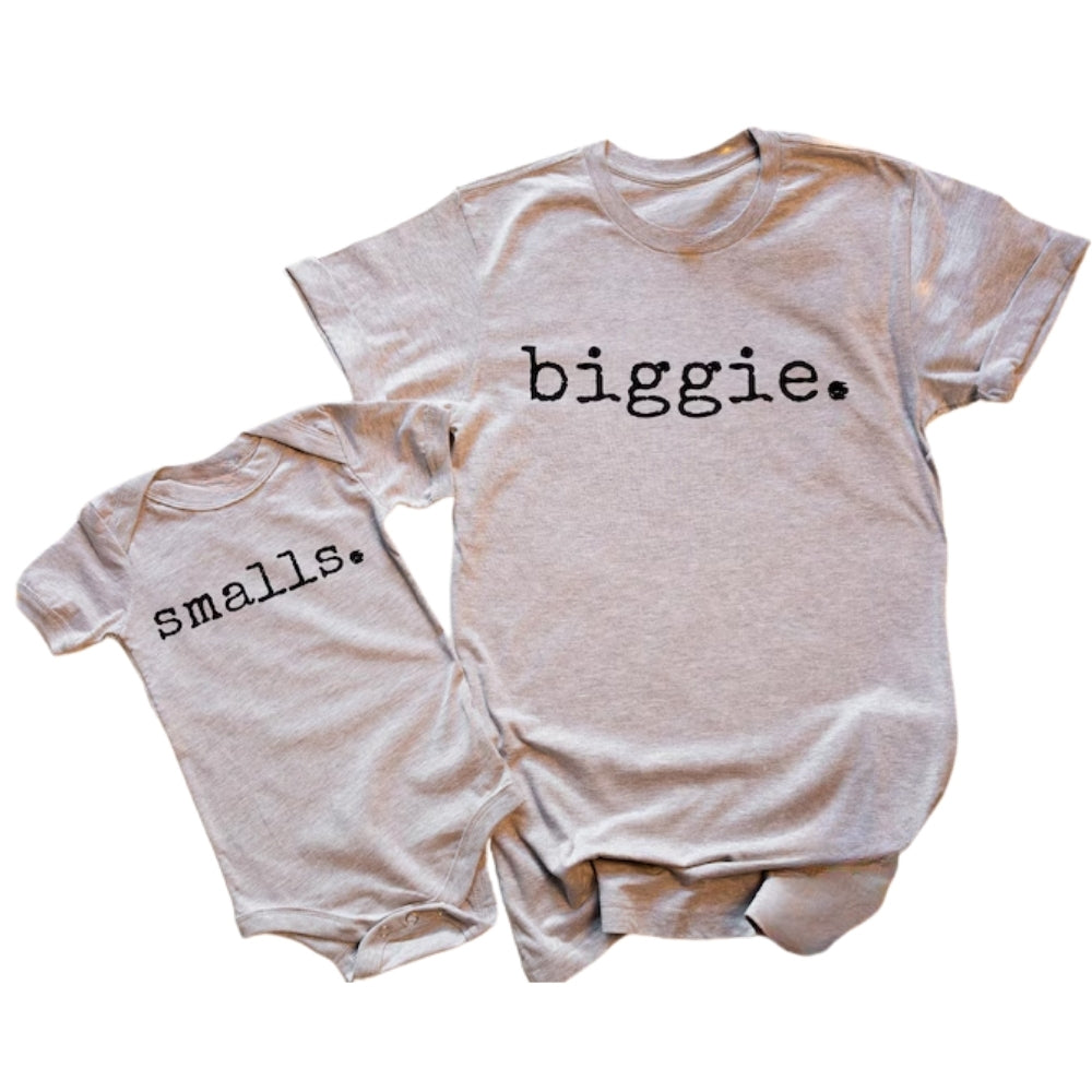 Biggie Smalls Matching Sibling T Shirt, Sibling Family Matching Shirts ET1015