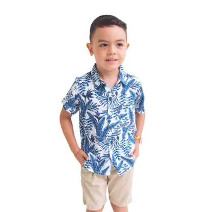 Matching Tropical Dad And Son Hawaiian Shirts For Father Day, Tropical Matching Family Hawaiian Shirts ET0644
