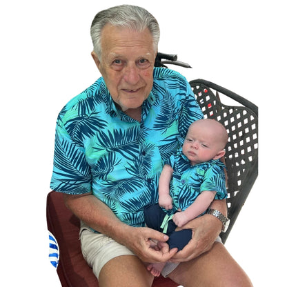 Father And Son Tropical Matching Hawaiian Shirt For Father Day, Matching Tropical Family Hawaiian Shirts ET0646