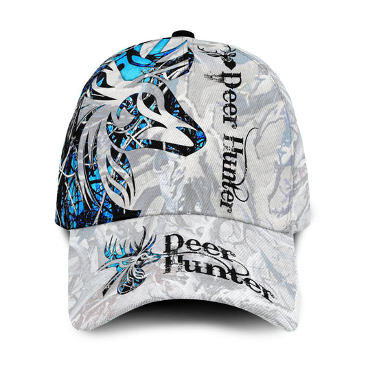 Lasfour 3D All Over Print Baseball Cap Deer Hunting Classic Cap CA0467