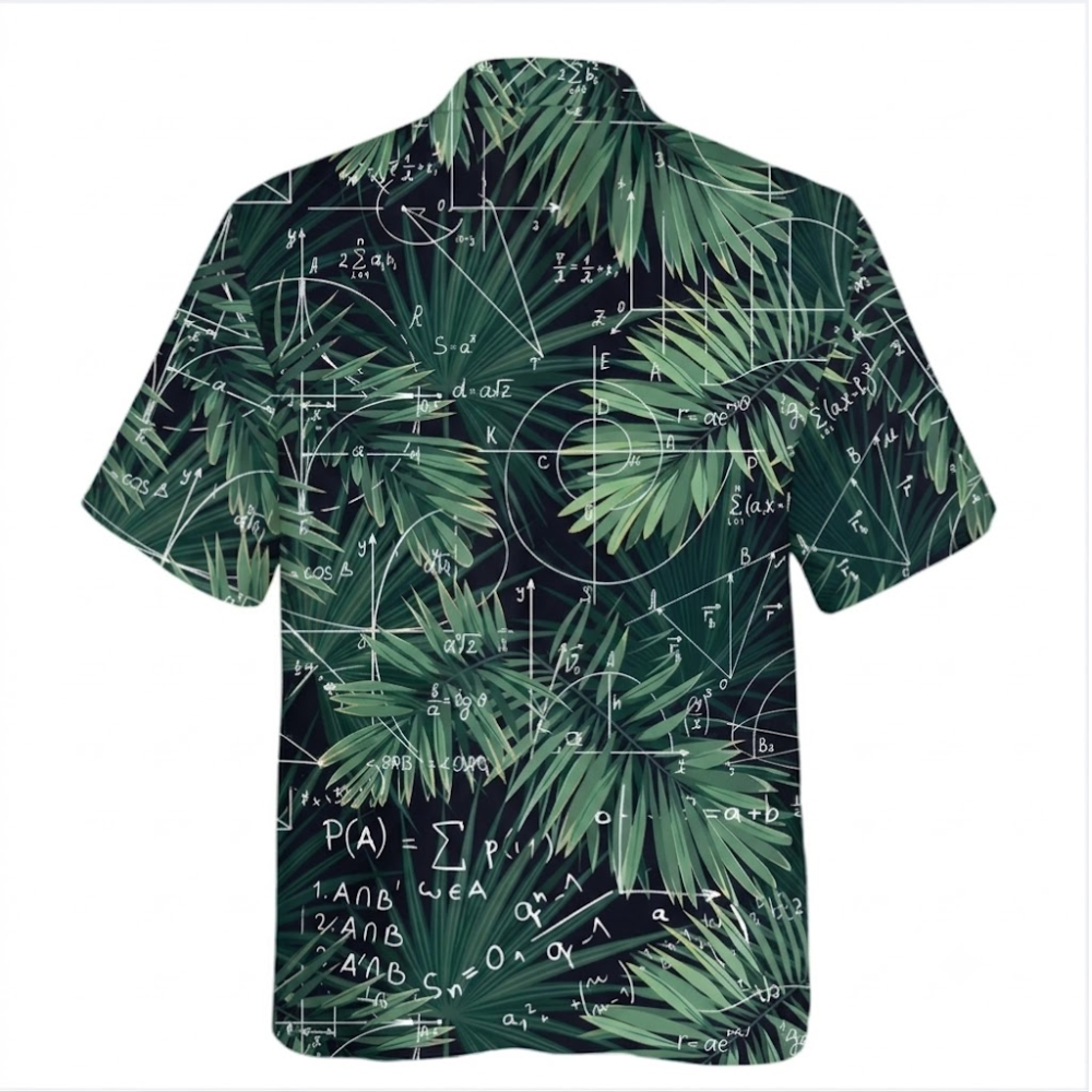 Math Tropical Hawaiian Shirt Men And Women, Hawaiian Shirt For Math Teacher HE0757