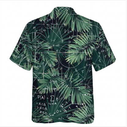Math Tropical Hawaiian Shirt Men And Women, Hawaiian Shirt For Math Teacher HE0757