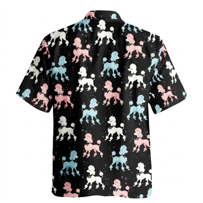 Poodle Dog Hawaiian Shirt For Men Women, Poodle Hawaiian Shirt For Dog Lover HE0751