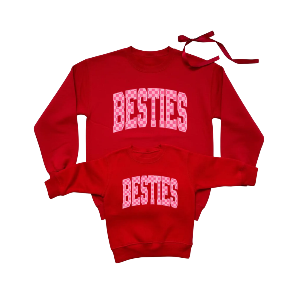 Matching Bestie Mommy And Daughter Matching Sweatshirt, Mother And Mini Sweatshirt Matching ET1276