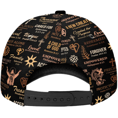 God Say I Am Custom Christian Baseball Cap, Personalized Faith God Hats CP0573