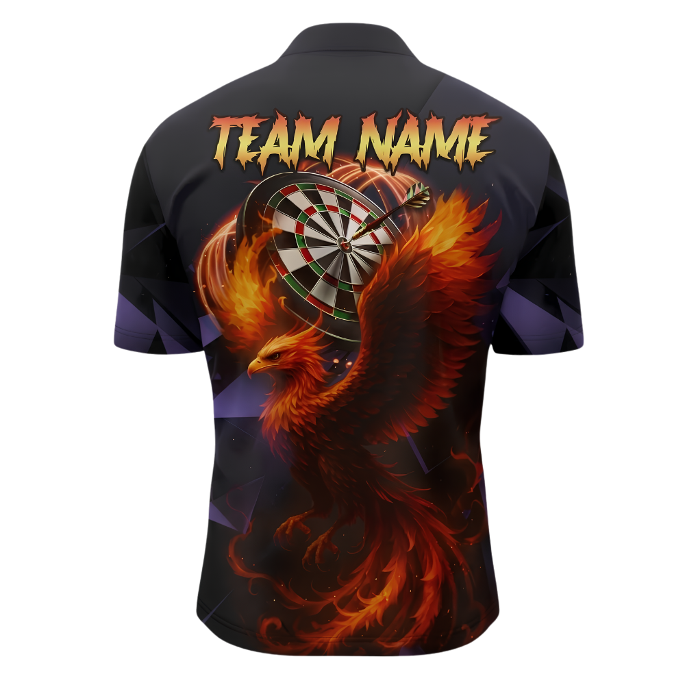 Custom Phoenix Fire Darts Jersey For Men, Custom Team Phoenix Dart Shirt DZ0155