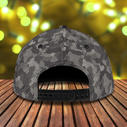 3D Classic Cap U.S. Army Veteran Personalized Name Cap 2 Lasfour CA0710