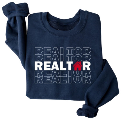 Realtor Sweatshirt For Women, Real Estate Agent Sweatshirt 2D0765