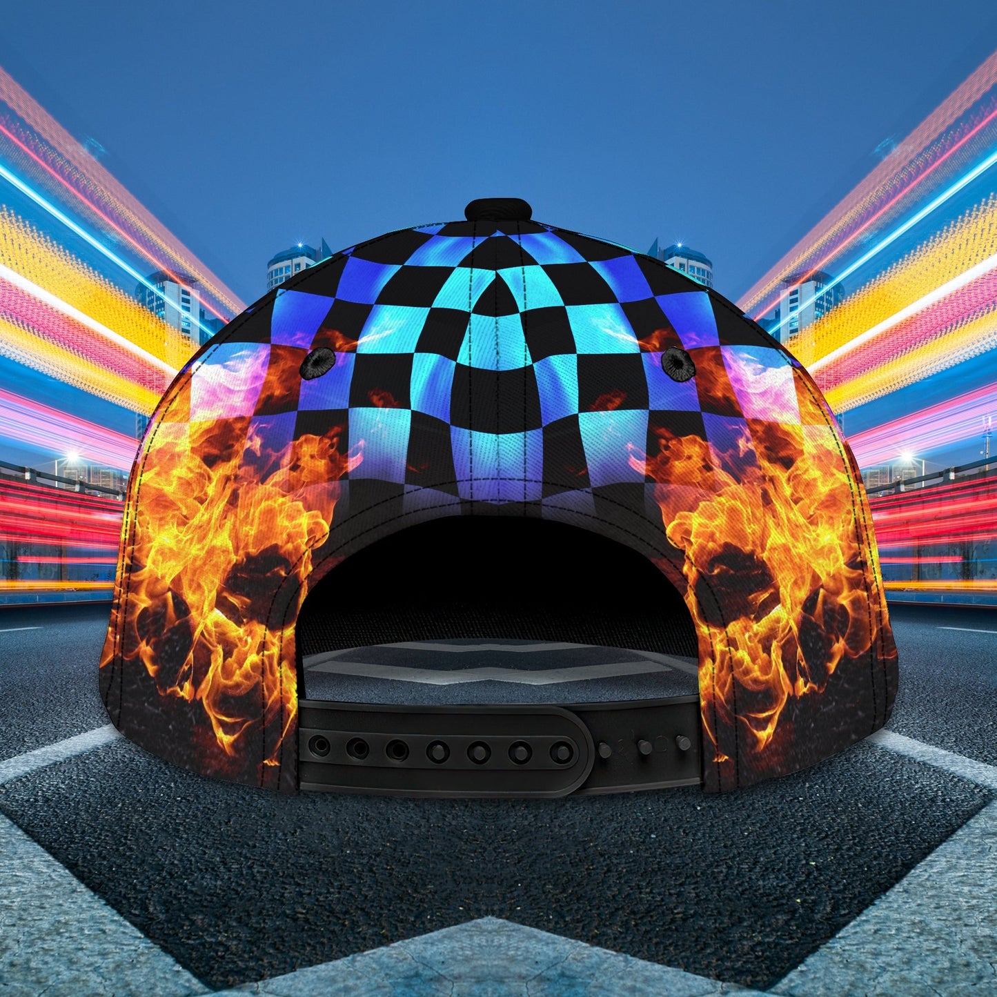 3D Classic Cap Drag Racing Top Fuel Personalized Name Cap 49 Lasfour CA2277