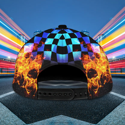 3D Classic Cap Drag Racing Top Fuel Personalized Name Cap 49 Lasfour CA2277