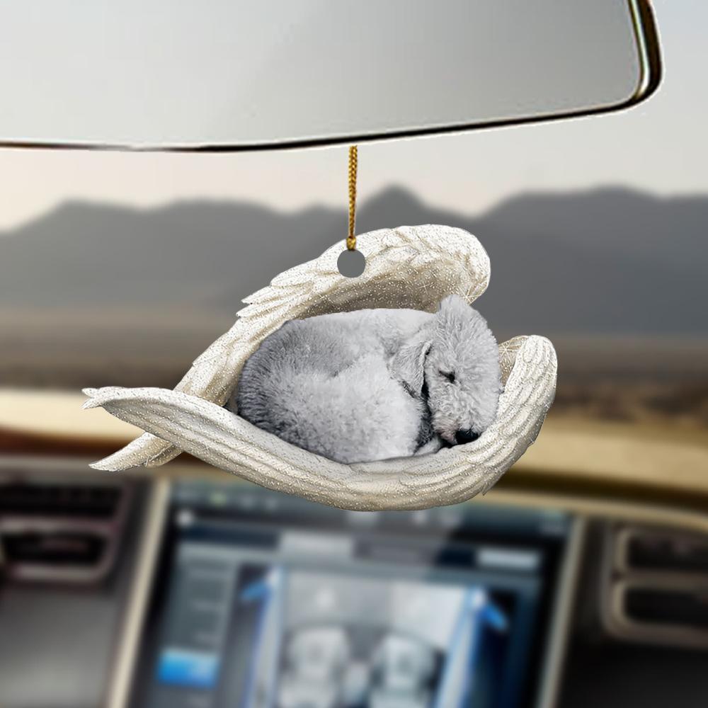 Bedlington Terrier sleeping angel Bedlington Terrier lovers dog moms ornament cus tjl OO0373