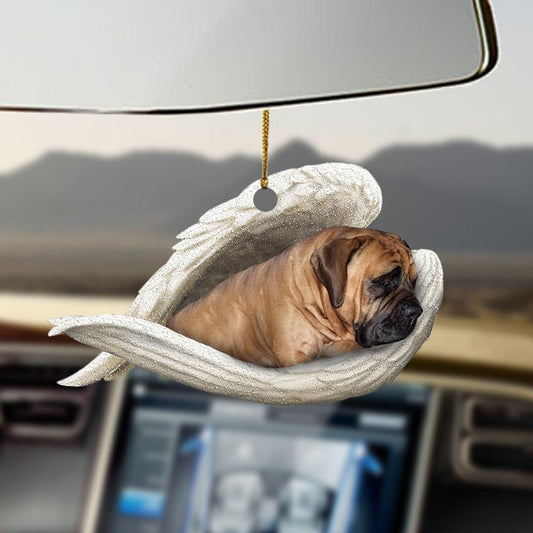 Boerboel sleeping angel Boerboel lovers dog moms ornament OO0379