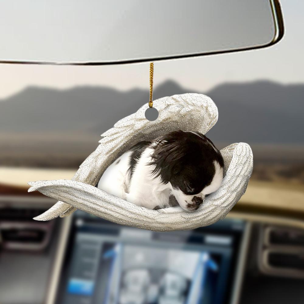 Japanese Chin sleeping angel Japanese Chin lovers dog lovers ornament OO0383
