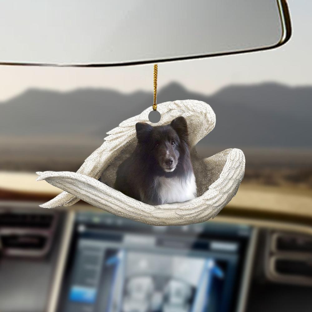 Sheltie sleeping angel Sheltie lover dog mom ornament cus2 OO0333