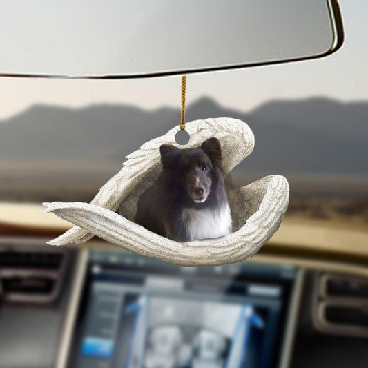 Sheltie sleeping angel Sheltie lover dog mom ornament cus2 OO0333