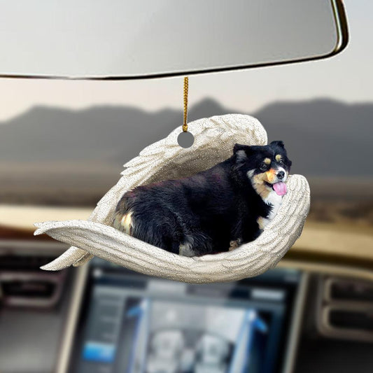 Corgi sleeping angel corgi lovers dog lover ornament cus OO0381