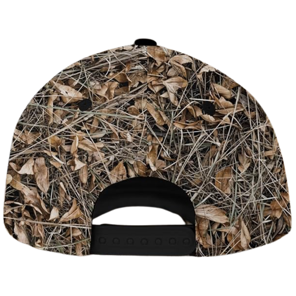 Custom Trout Fishing Camo Baseball Cap, Custom Trout 3D Printed Caps For Fisherman CP0531