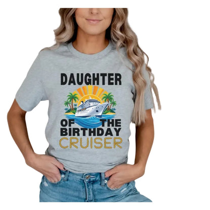 Custom Matching 80th Birthday Cruise Family T Shirts, Custom Cruise Birthday Matching Shirts For Family ET0511
