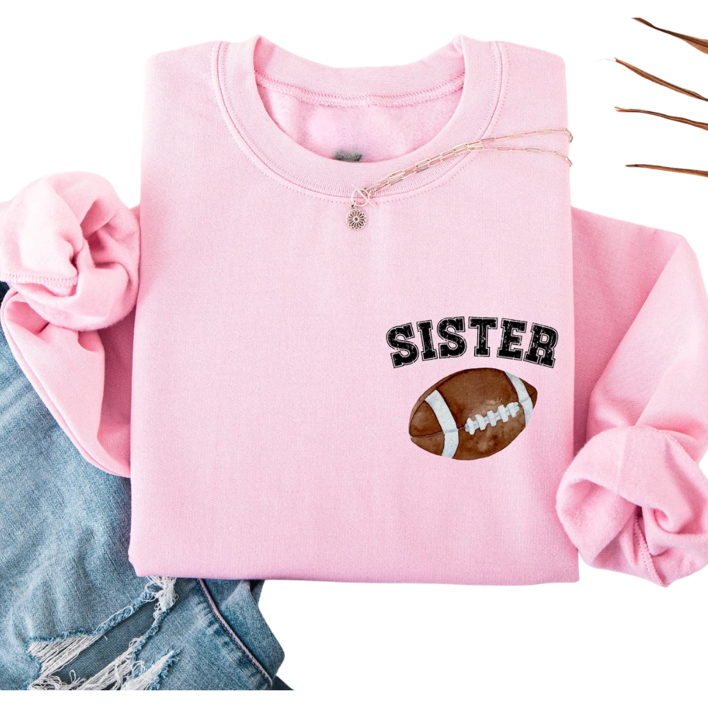Personalized Football Family Sweatshirt Matching, Custom Football Matching Sweatshirt For Family ET1483