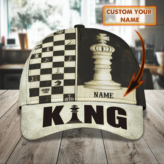 Chess Personalized Name Cap Loop CA0412