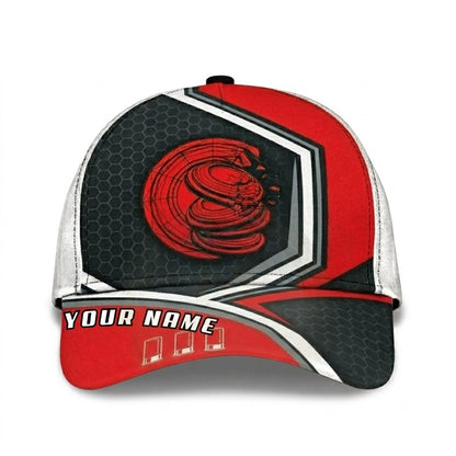 Custom Clay Target Shooting Baseball Cap Orange Black, Custom Shooting Player Cap Hat CP0743