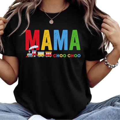 Custom Train 1st Birthday Matching Family T Shirts, Custom First Birthday Train Matching Shirts For Family ET0366