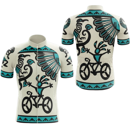 Kokopelli Cycling Short Sleeve Jersey For Men, Kokopelli Cycling Jersey CG0858