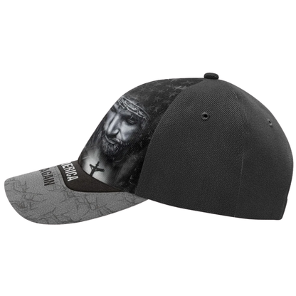 Make America Godly Again Custom Jesus Baseball 3D Printed Cap, Personalized Jesus Faith Cap Hat CP0585