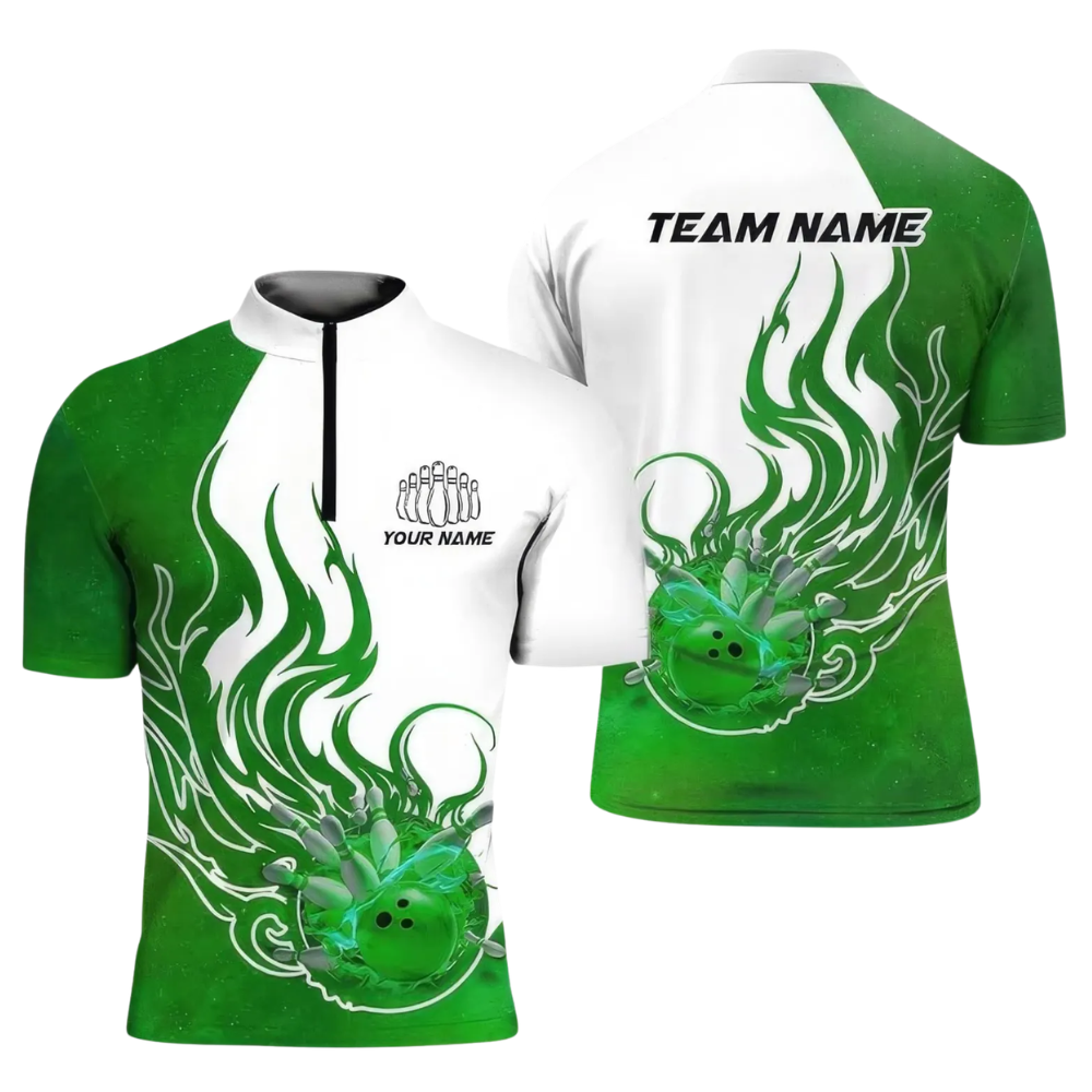 Custom Flame Purple And White Bowling Men Jersey, Custom Flame Bowling Team Shirts BE0190