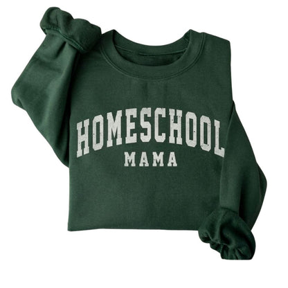 Homeschool Mama Sweatshirt, Homeschooling Mother Sweaters 2D0883