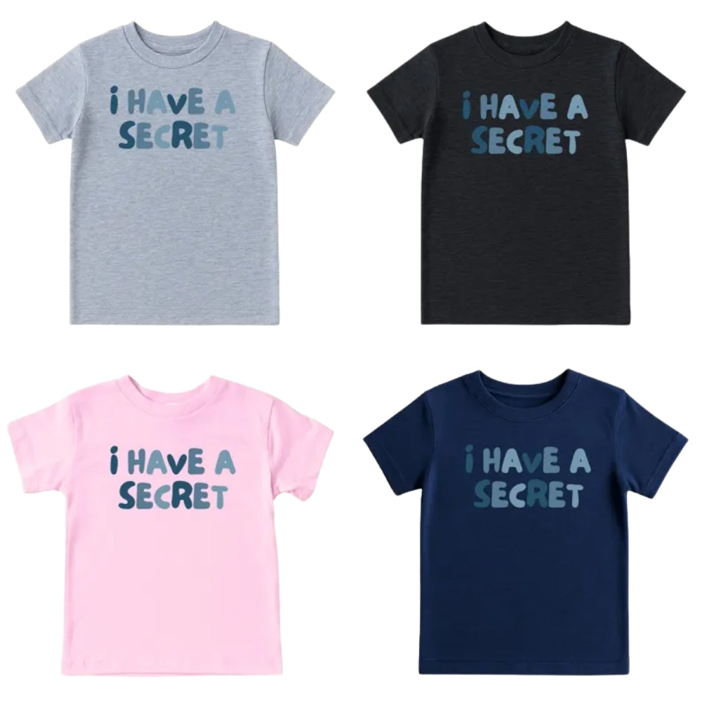 I Have A Secret I'm Going To Be A Big Brother Matching Sibling Baby Announcement T Shirts, Pregnancy Announcement Matching Sibling Shirts ET0780