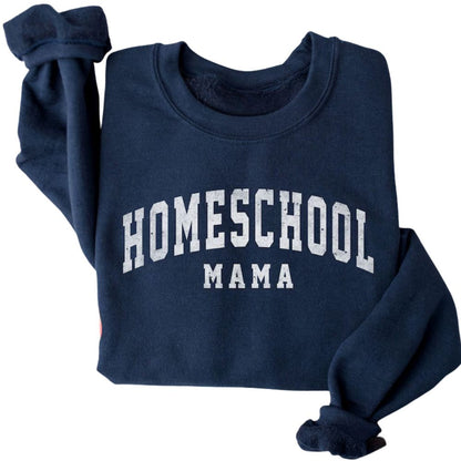 Homeschool Mama Sweatshirt, Homeschooling Mother Sweaters 2D0883