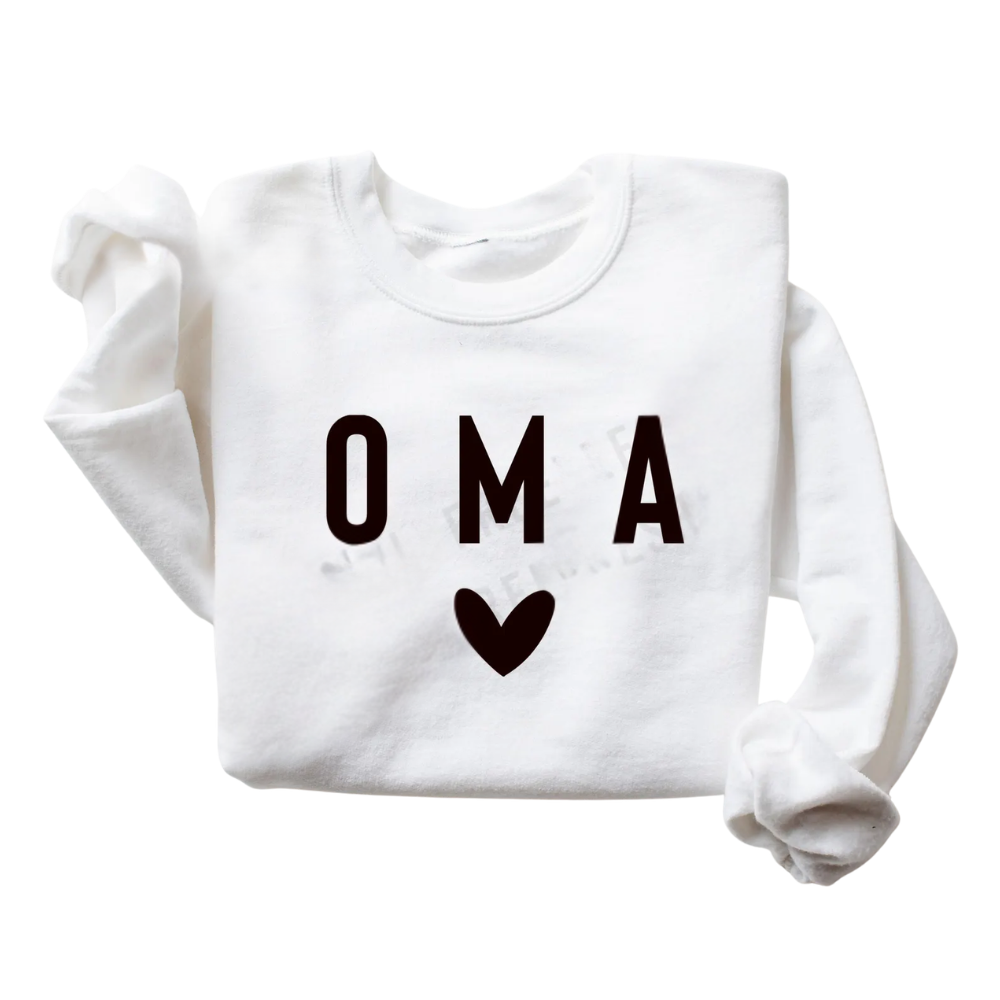 Oma And Oma's Bestie Sweatshirt Matching, Grandmother And Me Sweatshirts ET1433