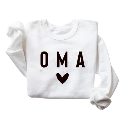 Oma And Oma's Bestie Sweatshirt Matching, Grandmother And Me Sweatshirts ET1433