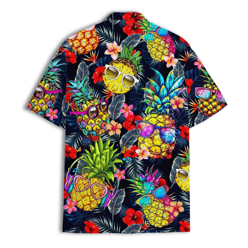 Funny Pineapple Tropical Hawaiian Shirt For Men And Women, Pineapple Hawaiian Shirt HE0627