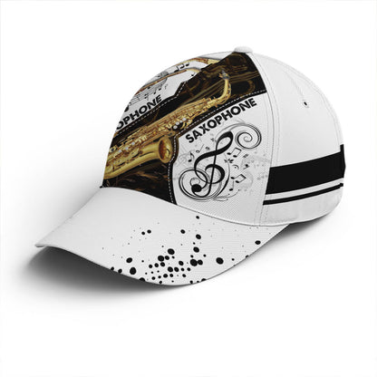 Baseball Cap For Saxophone Lovers Two-tone Pattern Lasfour CO0710