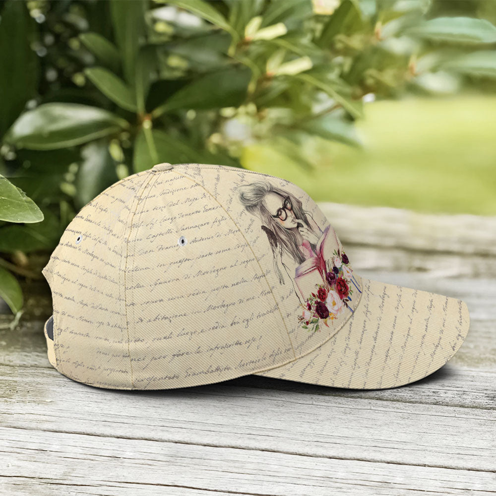 Vintage Books Read Books And Know Things Baseball Cap Lasfour CO0913