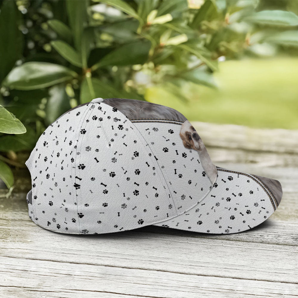 Shih Tzu Kisses Fix Everything Baseball Cap Lasfour CO0692