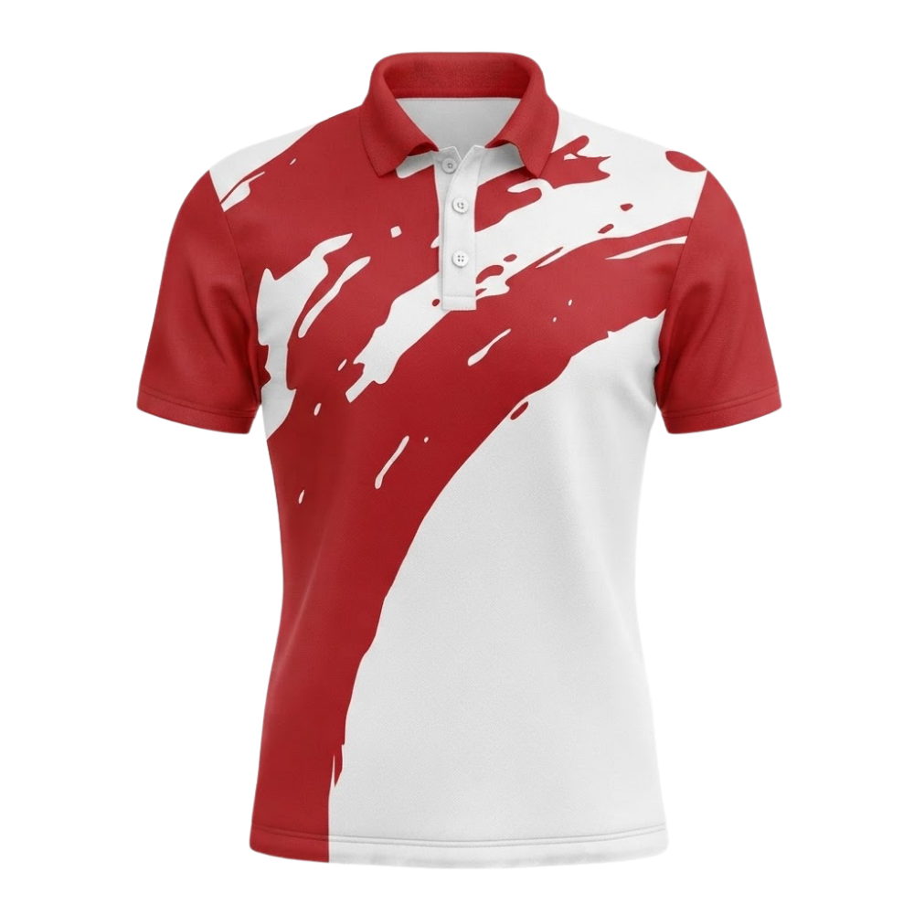 It Takes A Lot Of Balls To Golf The Way I Do Custom Golf Mens Polo Shirt, Custom Red And White Funny Golf Shirts GZ0333