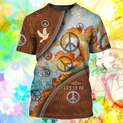 3D All Over Printed Hippie T Shirt, Old Woman Hippie Never Die, Hippie Classic Guitar Tshirt, Hippie Gifts TO0693