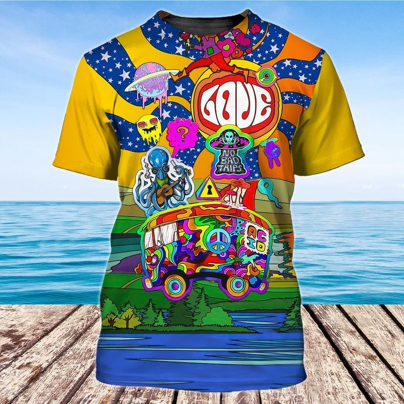 3D Full Printed Hippie Shirt, It's A Hippie Thing You Wouldn't Understand, Old Man Hippie Shirts TO0697