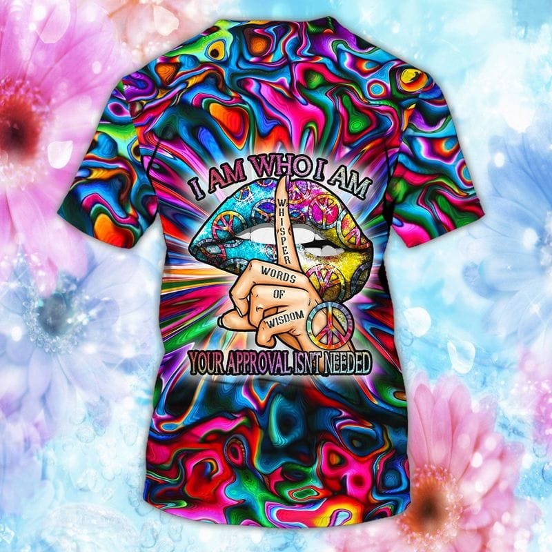 3D All Over Printed Hipster Tshirt For Men And Women, I Am Hippie 3D Shirts, Hippie Bus Tshirt, Hipster Present TO0702