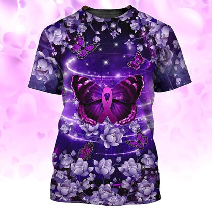 Faith Hope Love 3D Full Print Shirt, Colorful Faith Hope Love Butterfly Tshirt, Humming Bird Shirt TO0686