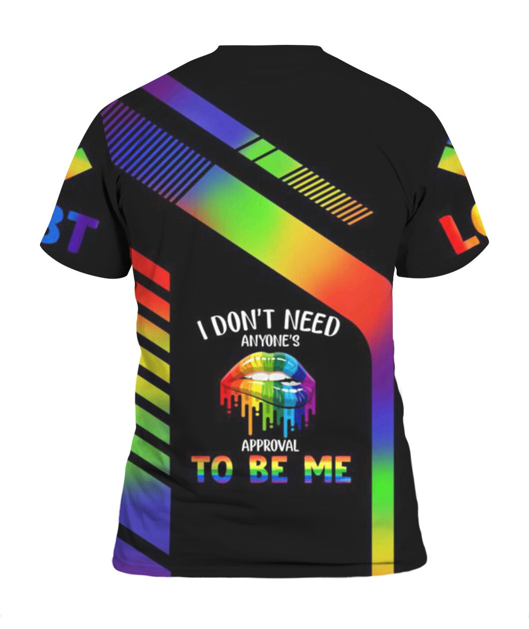 Custom With Name Gay Pride 3D All Over Print T Shirt, Couple Gay 3D Shirts, Gift For Gay Friend, Lgbt 3D Shirt For Him Her LO0945