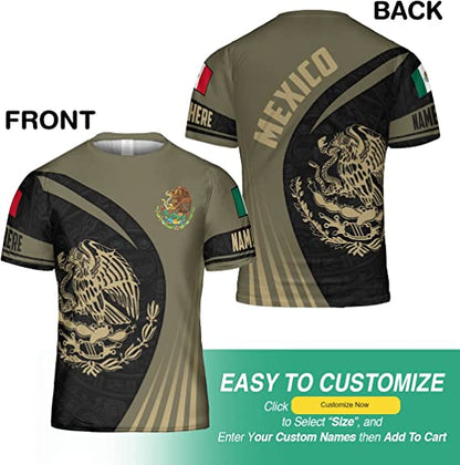 Mexico Shirt, Personalized Mexican Hoodie, Custom Mexico Hoodie, Mexico Soccer Jersey Custom Hoodies TO3062