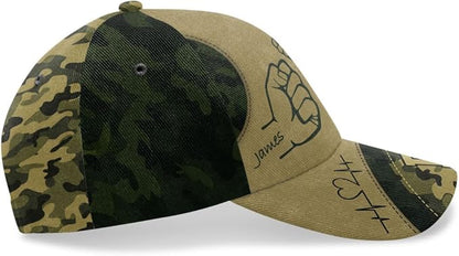 Dad Fist Bump Fathers Day Family Personalized Cap, Personalized Classic Cap CP0002