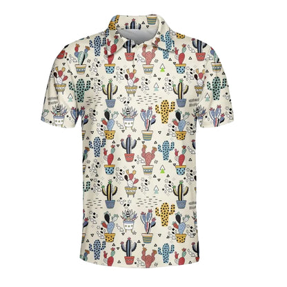 Cactus Golf Polo Shirt For Mens, Cactus Golf Shirts GE0270