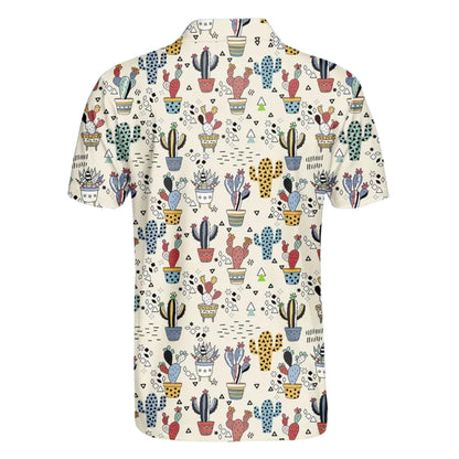 Cactus Golf Polo Shirt For Mens, Cactus Golf Shirts GE0270