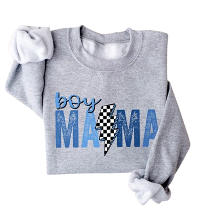 Boy Mama Sweatshirt, Mama of Boys Sweatshirt 2D0522