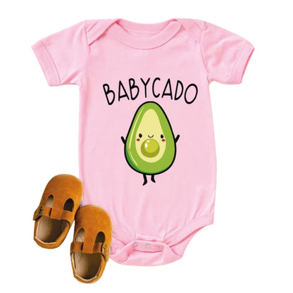 Babycado Mamacado Dadacado Matching Family T Shirts, Avocado Family Matching Shirts ET1020